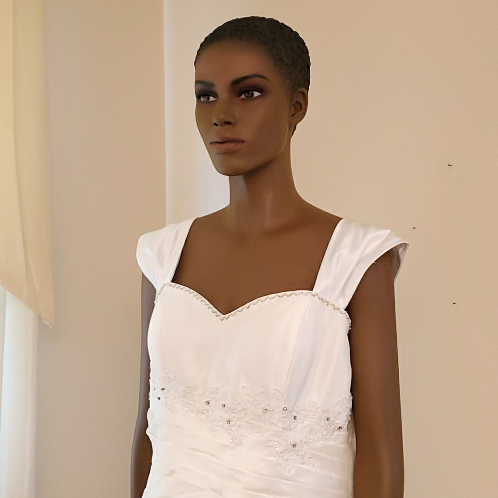 Prom, formal or wedding gown.